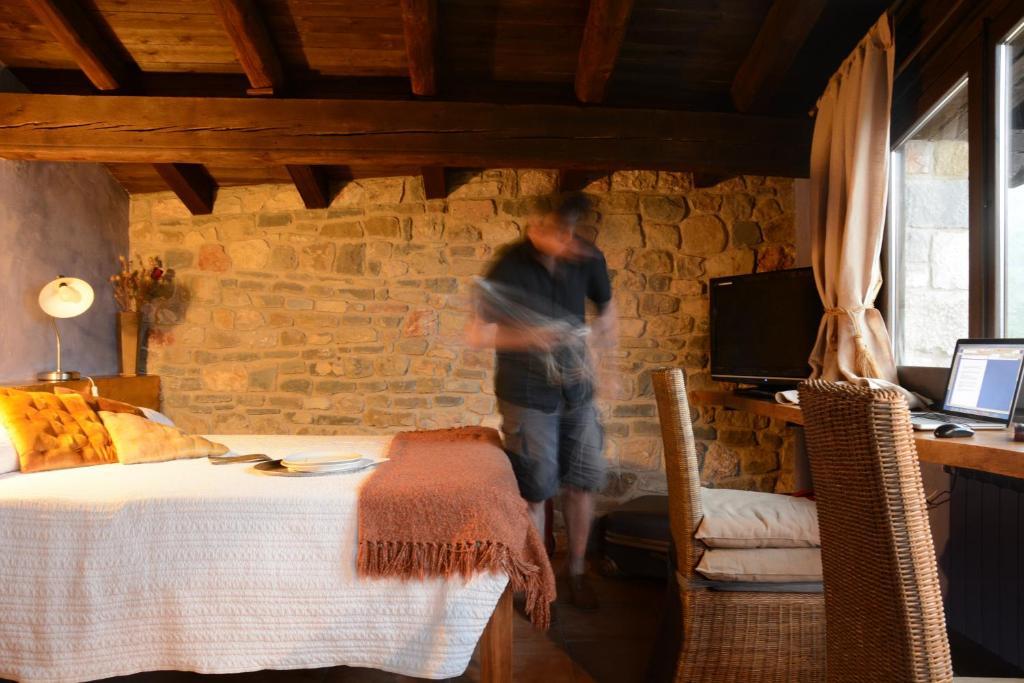 Monegal Hotell San Lorenzo de Morunys Rum bild